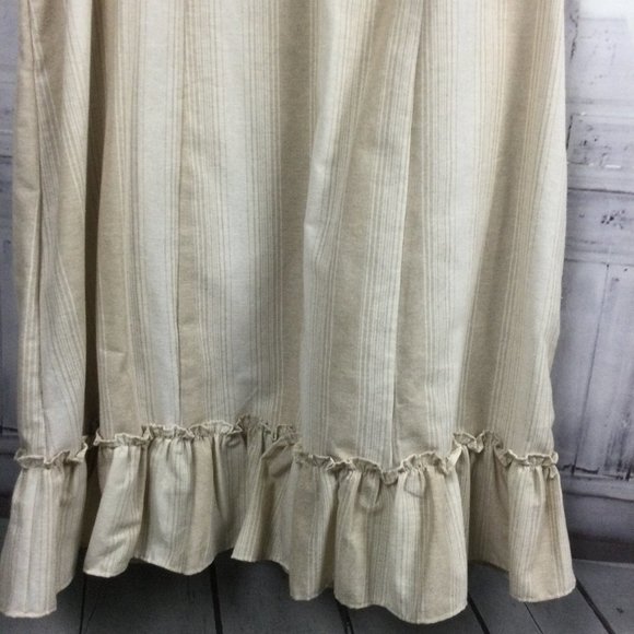 Alter'd State Cream Ruffle Midi Dress L NWT - Picture 2 of 9